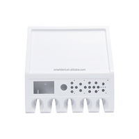 Plateau manuel en plastique blanc durable pour outils de fauteuil dentaire, modèle de remplacement S-0206, Classe II, marque Smart Dent