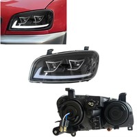 2 pièces de phares LED de voiture, feux de jour LED pour Toyota RAV-4 SXA10 SXA111998 1999 2000, feux de croisement et de route