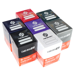 Boîte de rangement pour cartes à collectionner en plastique durable, format personnalisé, compatible avec les <span class=keywords><strong>jeux</strong></span> Fit Sports Game Standard et Magic TCG Yugioh Pokemoned - Product Image 2