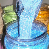 Poudre de diamant cristalline super brillante pour nail art, paillettes à fort effet de brillance pour ongles à presser, décorations scintillantes en résine en vrac