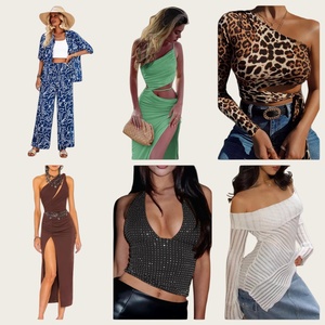 Vestidos Casuales de Verano para <span class=keywords><strong>Mujer</strong></span> al por Mayor, Estilos Variados, Manga Corta, Vestido Holgado, Lote a Granel, Nuevo Stock, Precio de Fábrica, MOQ Bajo - Product Image 1