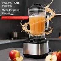 Mixeur Électrique Multifonctionnel Puissant avec Lames en Acier Inoxydable pour Jus, Smoothies et Broyage de Glace – Idéal pour la Cuisine Domestique