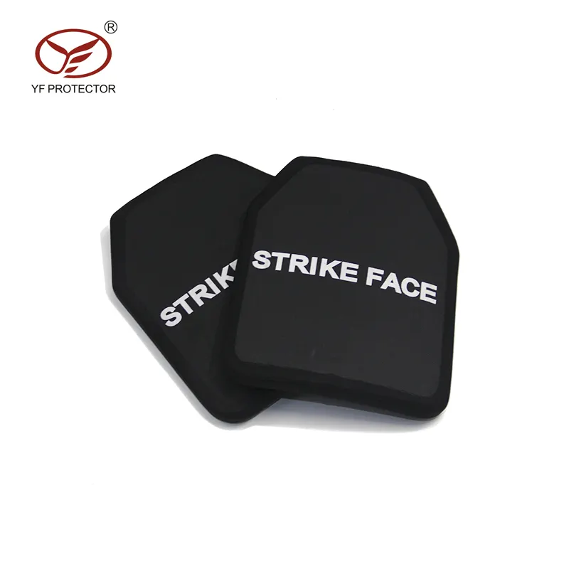 YF pannello rigido resistente agli urti pannello III IV 3 4 piastra in ceramica allumina carburo di Silicone PE piastra BR5 livello Strike Face piastra