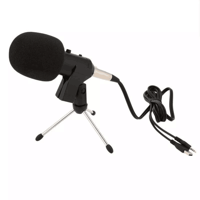 New MK F400TL Studio Microphone USB Condenser Sound Record For Mobile Phone Computer with stand Chat Microphone for Live online
