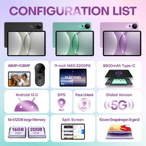 Tablet da Gaming <span class=keywords><strong>Touch</strong></span> Screen da 11" Pollici Sbloccato a Livello Globale <span class=keywords><strong>per</strong></span> lo Studio - Product Image 6