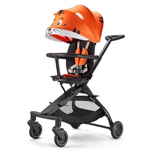 Vente en gros de poussette compacte et d'avion en aluminium pliable personnalisé landau de voyage pour bébé léger et pliable <span class=keywords><strong>porte</strong></span>-bébé - Product Image 1