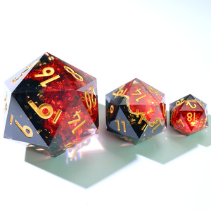 <span class=keywords><strong>Dés</strong></span> <span class=keywords><strong>géants</strong></span> D20, <span class=keywords><strong>dés</strong></span> polyédriques surdimensionnés pour les jeux de D&D, fabricant de <span class=keywords><strong>dés</strong></span> en résine personnalisés, OEM ODM - Product Image 2
