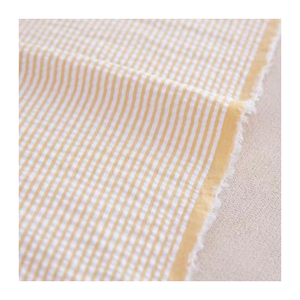 100% cotone tessuto seersucker tessuto crepe tinto in filo plaid e tessuti a righe per vestito pagliaccetto ragazze bambini e <span class=keywords><strong>camicie</strong></span> - Product Image 2