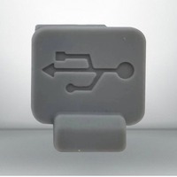 Vente en gros de prise de protection d'interface USB en silicone Accessoire pour ordinateur portable étanche et anti-poussière pour le commerce extérieur transfrontalier