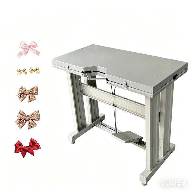 Mini Bowknot Tying Machine Ribbon Bow Making Machine for Fabric Ribbon Bow Flowers