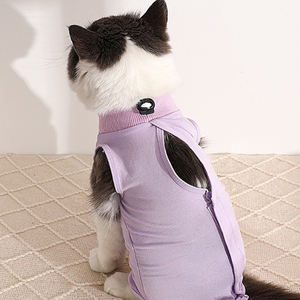 ชุดกู้คืนสําหรับสุนัขแมวหลังการผ่าตัดเสื้อกู้คืนสัตว์เลี้ยงมืออาชีพป้องกันการเลียสุนัข Onesies ชุดกู้คืนการผ่าตัดสัตว์เลี้ยง - Product Image 5