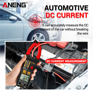 ANENG ST194 แคลมป์มิเตอร์ขั้นสูง ทรูอาร์เอ็มเอส มัลติมิเตอร์ จอแสดงผลดิจิตอล 6000 ค่า ความแม่นยำสูง วัดแรงดันไฟฟ้า 600V AC - Product Image 5