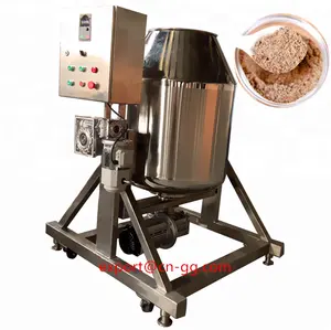 200L stainless steel rotary food tumbler mixer