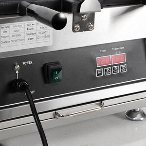 KAINO Mini <span class=keywords><strong>gaufrier</strong></span> électrique commercial Machine à gaufres rotative à <span class=keywords><strong>double</strong></span> bascule - Product Image 5