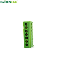 Offre Spéciale – Bornier de raccordement industriel universel en laiton à 12 trous (6x9) pour rail DIN, 500V 17.5A