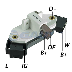 Régulateur d'<span class=keywords><strong>alternateur</strong></span> 12V pour <span class=keywords><strong>Renault</strong></span> VR-F118 581200280000 581200350000 - Product Image 1