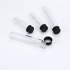 Portable Travel Size Mini <b>Glass</b> Bottles with Screw Lids Leakproof <b>Smoking</b> Products - Product Image 5