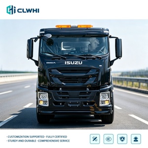 Camión Grúa de Servicio Pesado ISUZU GIGA con Grúa Articulada, Remolque de Plataforma Plana 6x4, Camión de Remolque con Rotador para Rescate en Carretera - Product Image 2