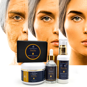 Produits cosmétiques coréens de soins de la peau sérum de soins de la peau anti-âge au glutathion blanchissant crème hydratante pour le visage ensemble de soins de la peau - Product Image 3