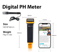 pH-mètre, testeur de pH pour l'eau, sonde remplaçable, plage 0-14pH, étanche IP65, précision 0,1, CE RoHS, fabricant OEM ODM