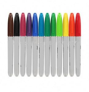 Wenzhou Factory Waterproof Smudge Resistant Quick Dry Permanent Marker Pen with Fine Tip - Product Image 2