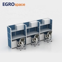 EGROspace Work Smart Table, vente en gros, design moderne, bureau à panneaux, postes de travail, cubicle de bureau