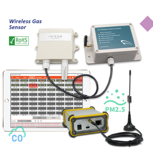 Capteur de gaz sans fil HCHO TVOC CO2 CO PM2.5 sonde environnement réfrigérant analyseur de gaz Détecteur de gaz portable - Product Image 2