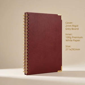 Carnets A3 à spirale personnalisés en usine, pour la planification annuelle et hebdomadaire, usage professionnel, scolaire, étudiant, avec logo personnalisé, vente en gros - Product Image 4