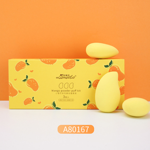 Lameila 2022 Premium Latexfreier Frucht-Schönheitsschwamm Power Puff <span class=keywords><strong>Set</strong></span> Private Label Make-up Schwamm Formschöner Frucht-<span class=keywords><strong>Blender</strong></span> A80167 - Product Image 5