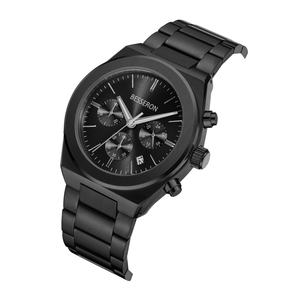 Reloj de Cuarzo de Acero Inoxidable para Hombre, Nuevo Modelo 2023, a la Moda, Resistente al Agua 5ATM, Correa de Cuero, Deportivo, Venta al por Mayor, OEM, ODM - Product Image 2