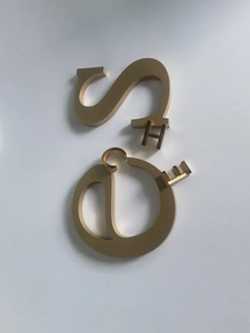 Bánh Acrylic dập nổi thư mới Acrylic PVC thư Acrylic sáng kênh thư ký - Product Image 3