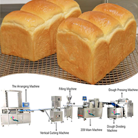 Ligne de production de pain frais industriel personnalisée, machine à pain moelleux continue pour grande boulangerie avec certificat CE