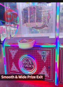 Machine de jeu d'arcade à monnayeur <span class=keywords><strong>pour</strong></span> la distribution de prix, avec 40 clips, style Skillfall, distributeur de cartes et d'autocollants <span class=keywords><strong>pour</strong></span> parcs d'attractions - Product Image 5