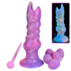 YOCY Dog Ovipositor FireFly dalam Gelap Pria Wanita Bertelur Masturbasi Mainan Seks Stimulasi Vagina Anal Besar Manual Ovipositor - Product Image 1
