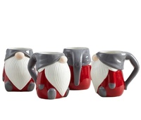Mug de Noël personnalisé en grès, design minimaliste, pour cuisine et bureau, idéal pour la rentrée scolaire, par PB Start-up Design (Amérique du Nord)