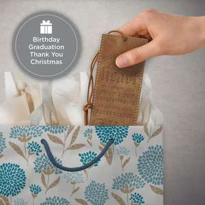 Marcapáginas para Hombres y Mujeres: Confía en el Señor - Proverbios 3:5-6, Versículo Bíblico Inspirador, Grabado en Relieve, Marrón con Borla de Cordón - Product Image 4