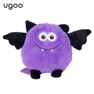 Jouets en peluche personnalisés, sourire de chauve-souris, visage souriant, violet + personnalisé, de haute qualité, amusants, bon marché, pour Halloween, 2024, Big Eyes Cure Ctue - Product Image 1