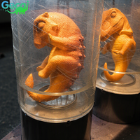 GECAI Embryon de dinosaure animatronique en pot pour la décoration de laboratoire de dinosaurologie, modèle de simulation