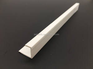 <span class=keywords><strong>Argent</strong></span> Enduit Protecteurs D'angle En Plastique pvc garniture décorative - Product Image 5