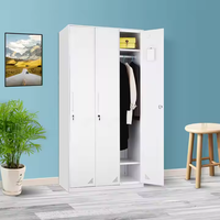 Armoire de casier en métal à verrouillage électronique 9 6 à 3 compartiments de haute qualité pour l'école de gymnastique du personnel et le vestiaire