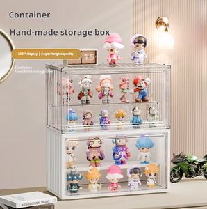 Support de rangement pour boîte mystère, capacité 6-10L, design européen, multicouche, transparent, anti-poussière, fait main, moulé par injection, <span class=keywords><strong>Pop</strong></span> - Product Image 2