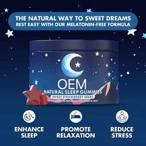 Suplemento de Bajo MOQ, Gomitas Naturales para Dormir con 5-HTP, L-Teanina, <span class=keywords><strong>Magnesio</strong></span> y Raíz de Valeriana, Suplemento para Dormir Sin Melatonina - Product Image 4