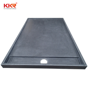 Negro sólido superficie <span class=keywords><strong>plato</strong></span> <span class=keywords><strong>de</strong></span> <span class=keywords><strong>ducha</strong></span> mármol bandeja <span class=keywords><strong>pizarra</strong></span> bandeja <span class=keywords><strong>de</strong></span> <span class=keywords><strong>Ducha</strong></span> - Product Image 5