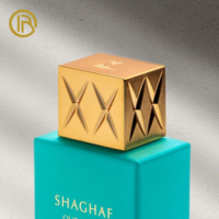 Capuchon de parfum en Zamac de haute qualité avec inserts en pierre de lave – Anti-fuite, logo personnalisé, ton terreux pour les marques Wilderness