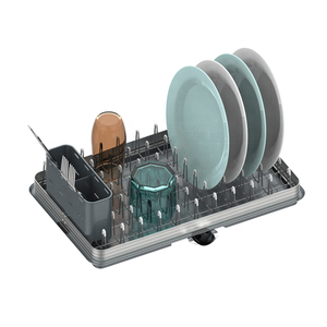 Dish Drying Rack Kitchen Organizer Drainer Plate Holder Cutlery Storage Shelf Sink Accessories Drain Stand