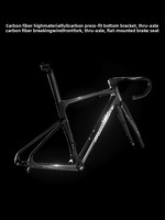 Sepeda Balap Bondeli X Muidler Hades 500 Karbon Fiber Rem Cakram Hidrolik Ultra-Ringan 24-Speed Roda 700C Model Balap
