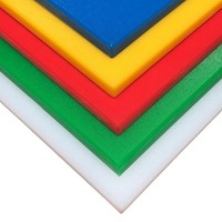 Slagerblok PE snijplank set op maat gemaakte kleur & logo rechthoekig 10x15 2,0cm dik niet-toxisch duurzaam voor keuken gebruik