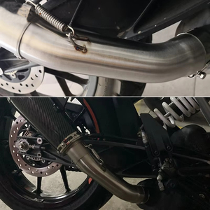 Système d'échappement de moto, silencieux Moto 51 mm, tuyau de liaison avant-milieu pour DUKE <span class=keywords><strong>125</strong></span> 250 390 Adventure RC390 2020 - <span class=keywords><strong>2023</strong></span> - Product Image 6