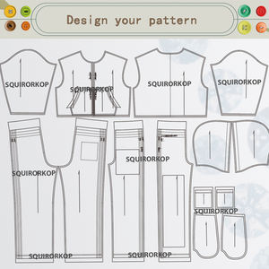 Maglietta da uomo con stampa a righe di <span class=keywords><strong>cotone</strong></span> francese stile Streetwear personalizzato a blocchi di colore a <span class=keywords><strong>manica</strong></span> <span class=keywords><strong>lunga</strong></span> - Product Image 5