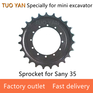 Presa di fabbrica mini escavatore parti pignone per Sany 35 ruote motrici sottocarro parti SY35 ruota motrice - Product Image 3